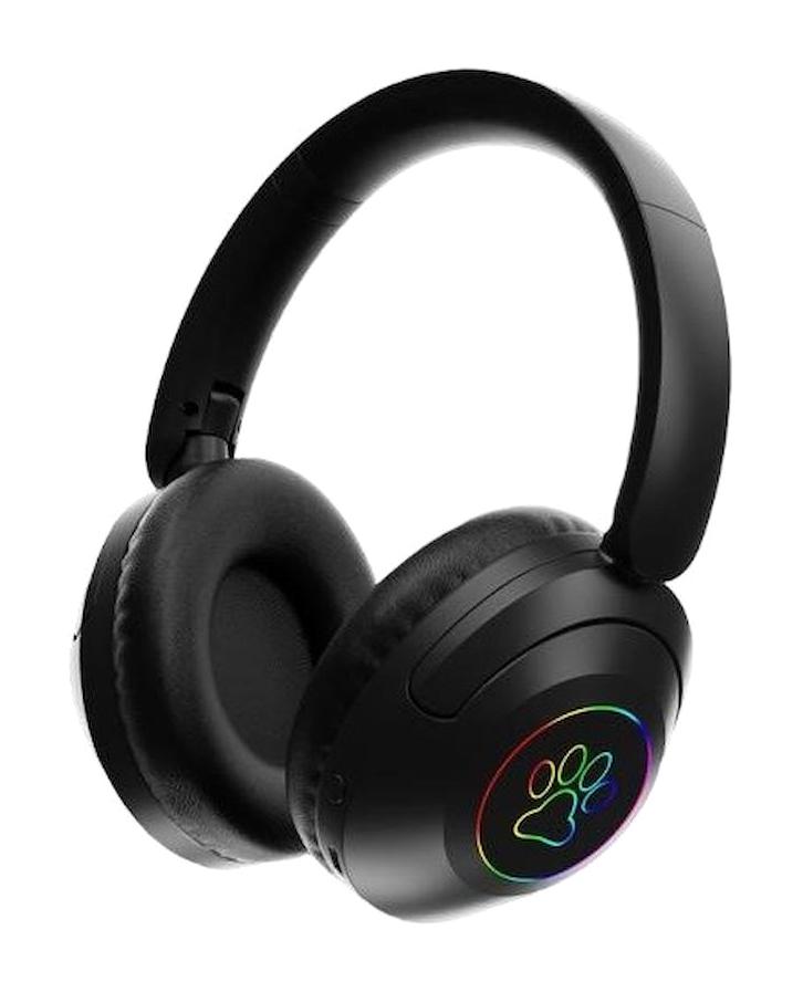 Concord B36 5.0 Işıklı Gürültü Önleyici Kulak Üstü Bluetooth Kulaklık Siyah