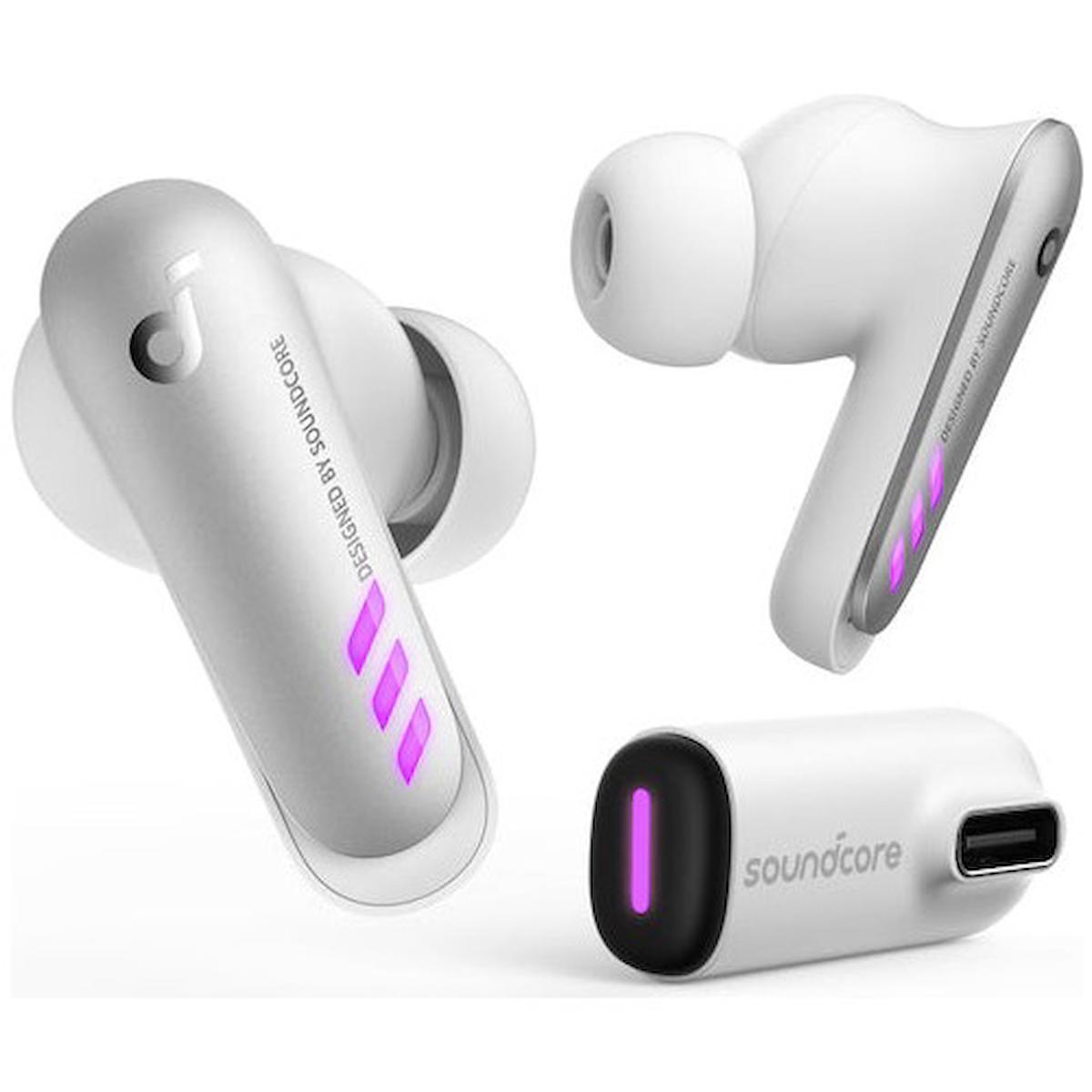 Anker Soundcore VR P10 5.2 Gürültü Önleyici Kulak İçi Bluetooth Kulaklık Beyaz