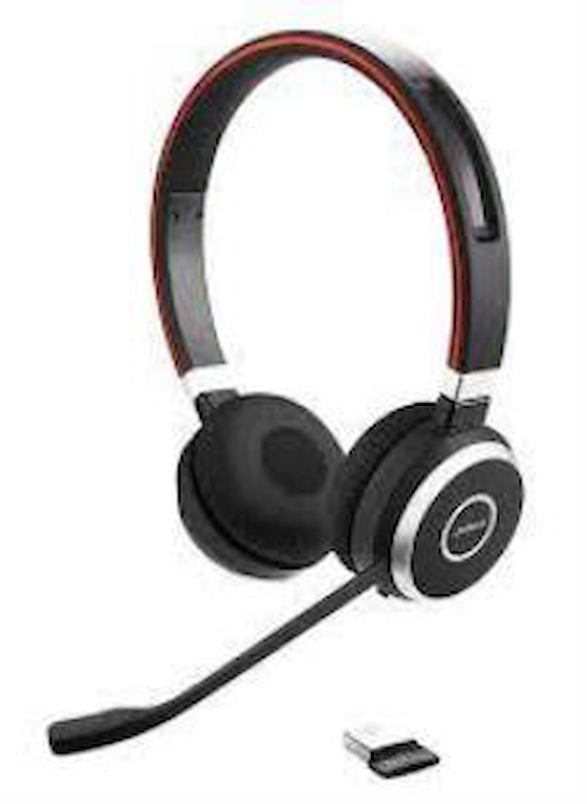 Jabra Evolve 65 SE Kablosuz Kulak Üstü Bluetooth Kulaklık Siyah