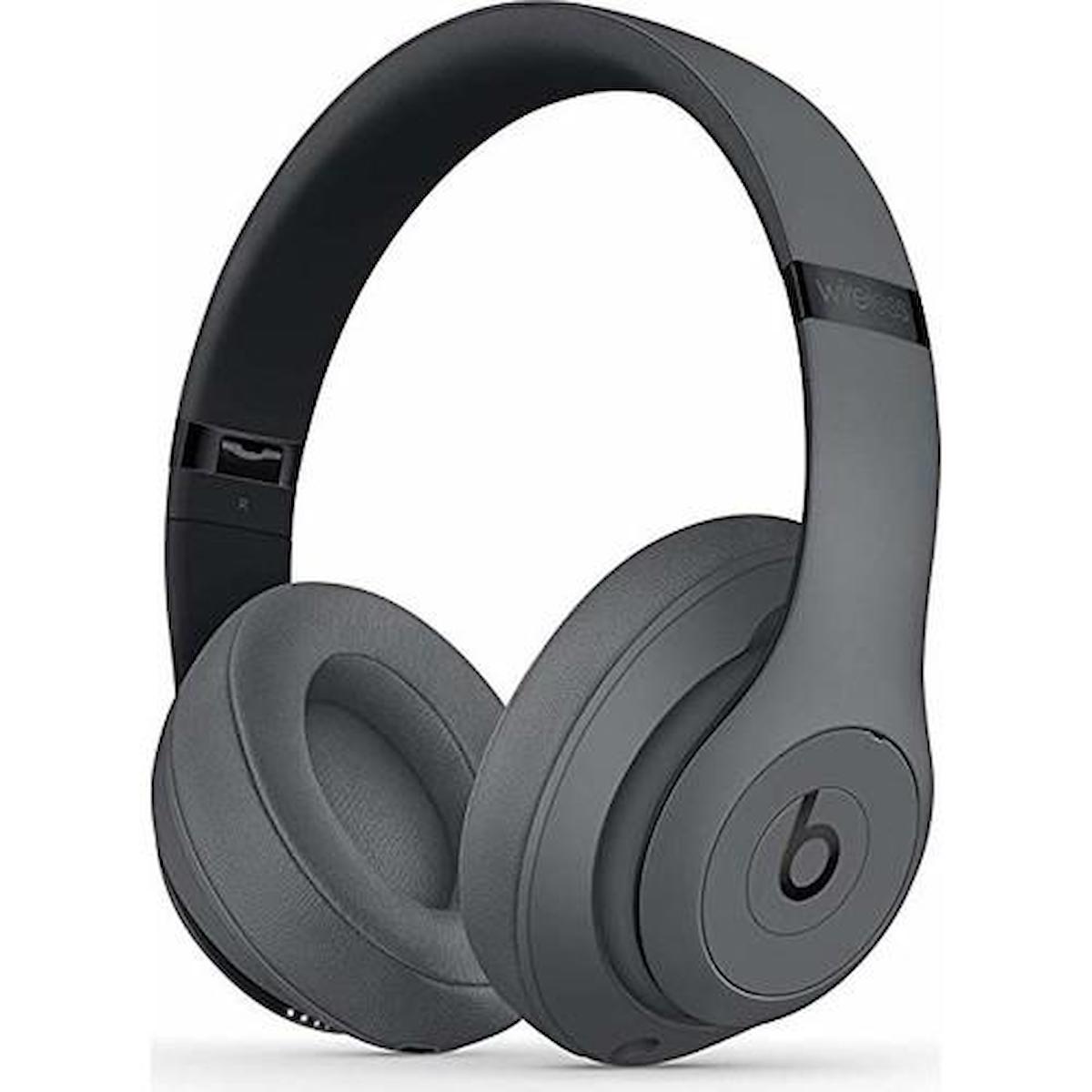 Beats Studio 3 Gürültü Önleyici Kulak Üstü Bluetooth Kulaklık Füme