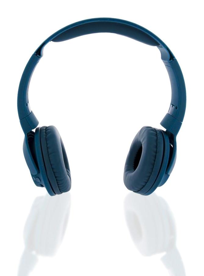 Sunix BLT10 Su Geçirmez Kablosuz Kulak Üstü Bluetooth Kulaklık Mavi