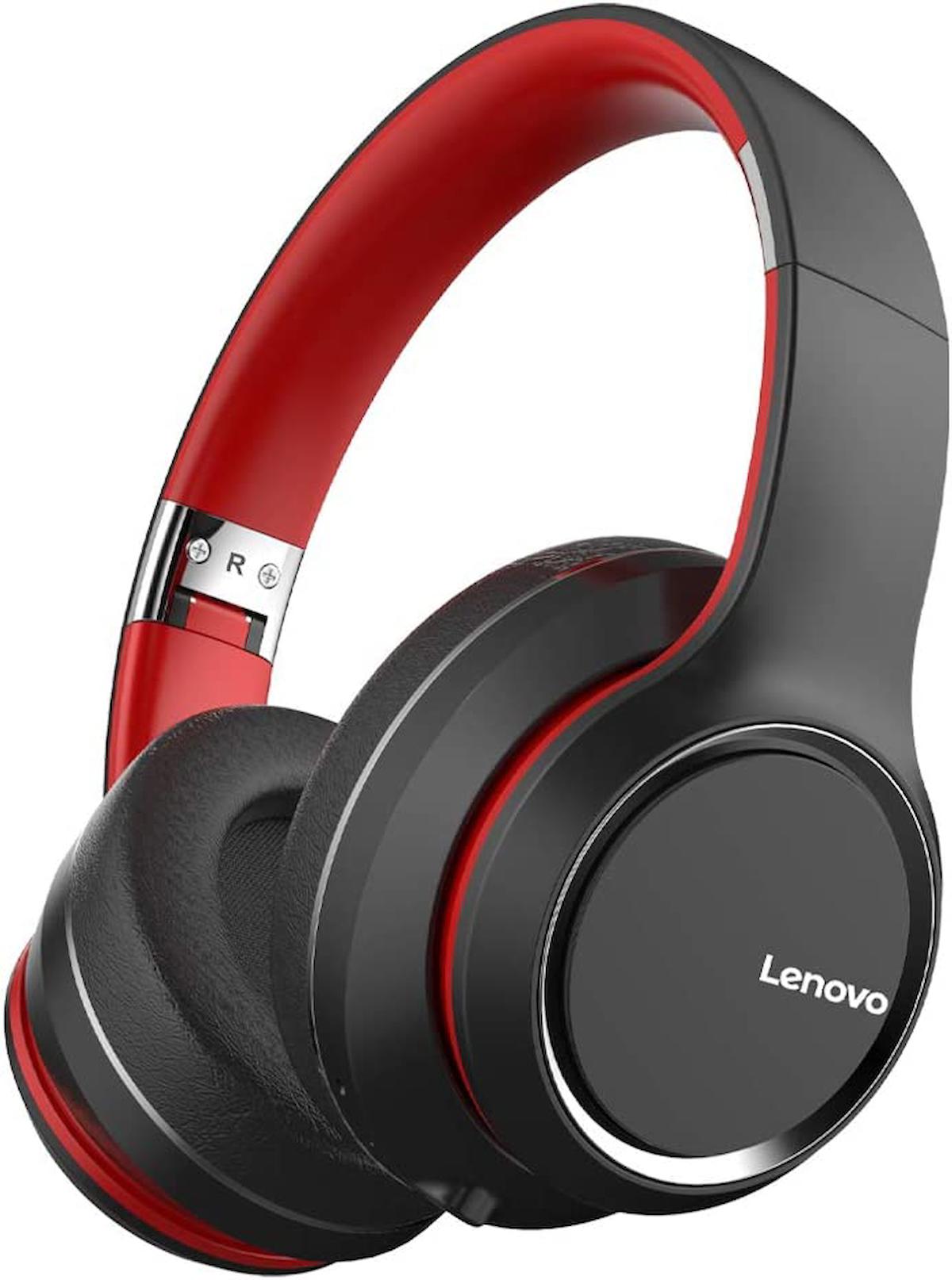 Lenovo HD200 5.0 Gürültü Önleyici Kablosuz Kulak Üstü Bluetooth Kulaklık Siyah