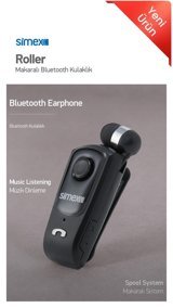 Simex SBK-04 4.0 Tekli Bluetooth Kulaklık Siyah