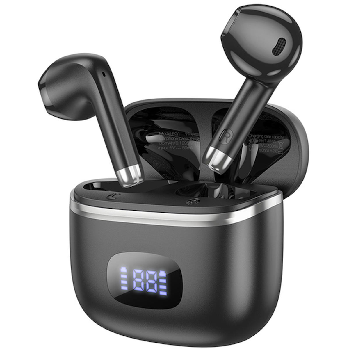 Hoco EQ1 5.3 Kablosuz Kulak İçi Bluetooth Kulaklık Siyah