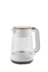 Arçelik KL 6022 C Cam 1.7 lt 2000 W Işıklı Retro Şeffaf Kettle