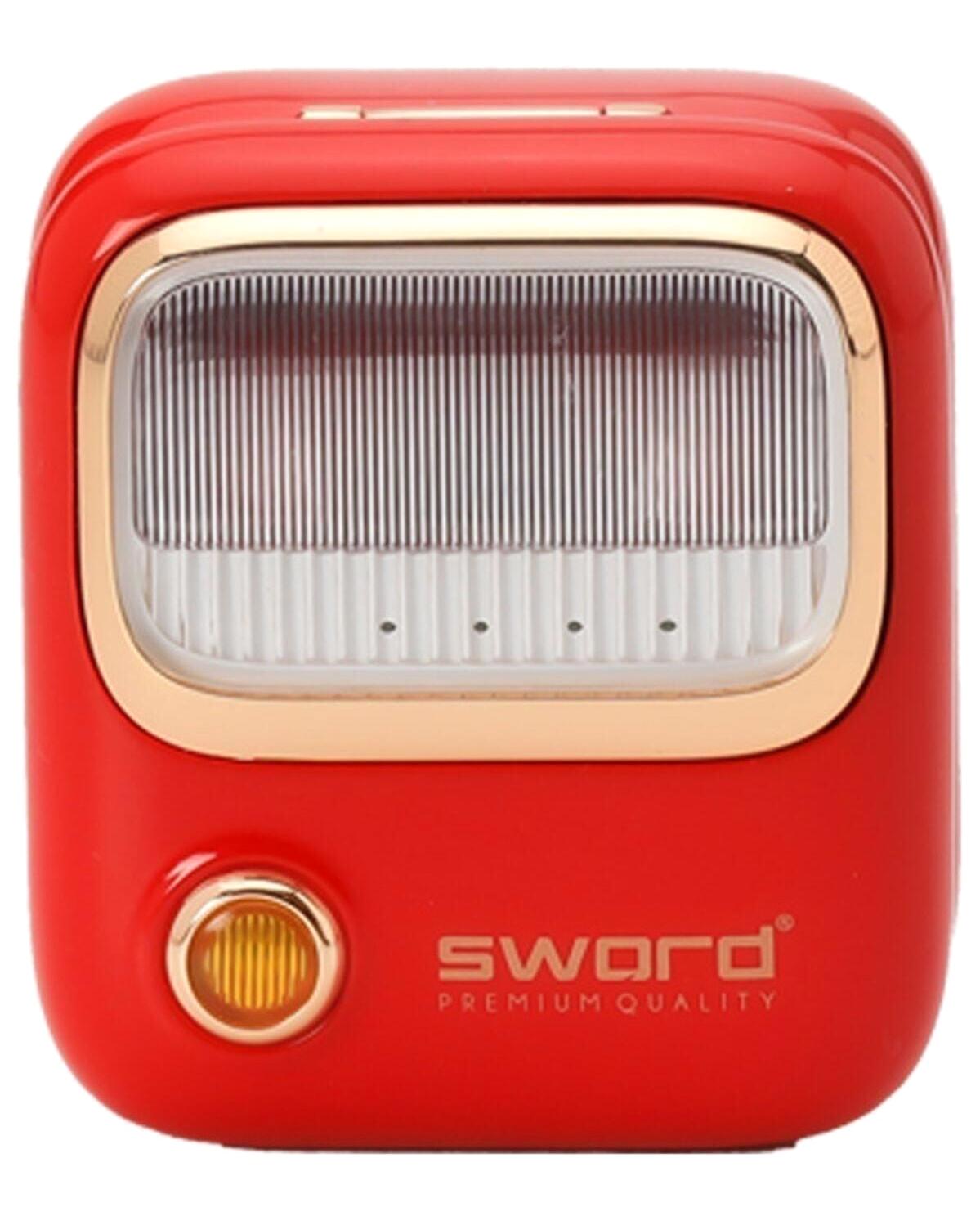 Sword SW-RS38 Kablosuz Kulak İçi Bluetooth Kulaklık Kırmızı