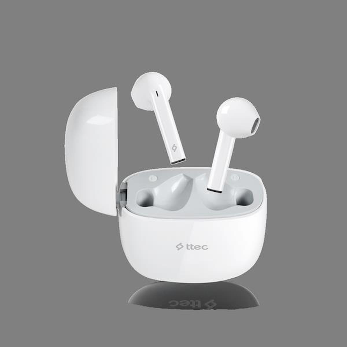 Ttec AirBeat go Kablosuz Kulak İçi Bluetooth Kulaklık Beyaz