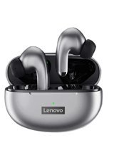 Lenovo LP5 Mini Kablosuz Kulak İçi Bluetooth Kulaklık Gri