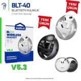 Sunix BLT-40 5.3 Kulak İçi Bluetooth Kulaklık Siyah