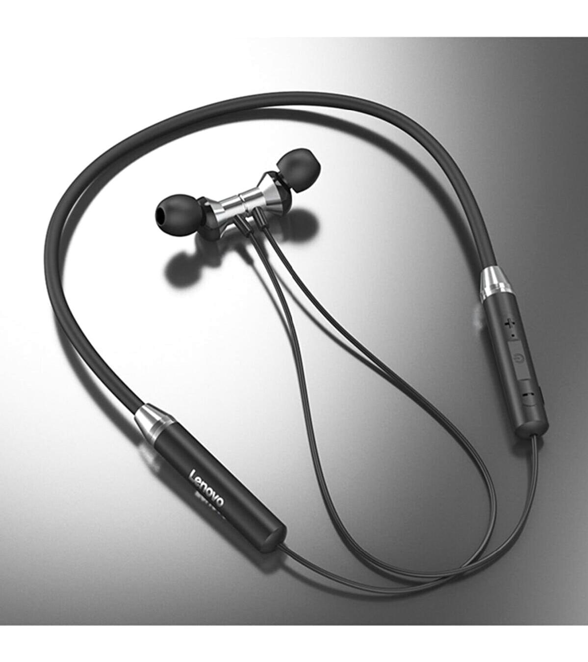 Lenovo HE05 5.0 Kablosuz Kulak İçi Bluetooth Kulaklık Siyah