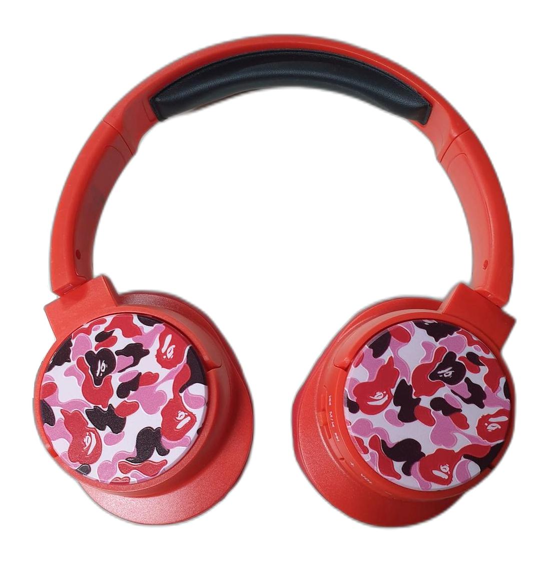 Karler KR7000 Kulak Üstü Bluetooth Kulaklık Kırmızı
