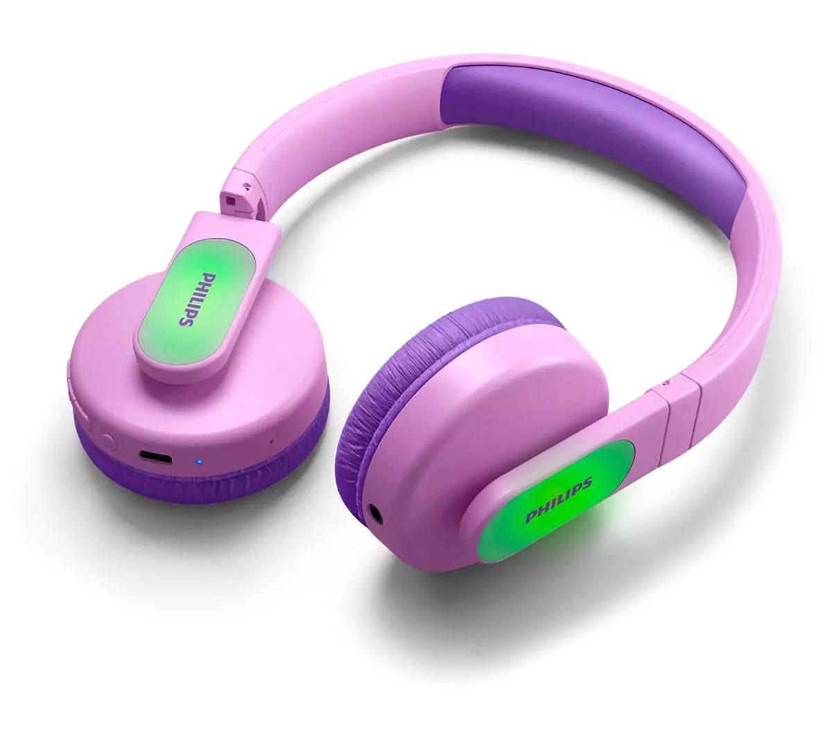Philips TAK4206PK 5.0 Gürültü Önleyici Kablosuz Kulak Üstü Bluetooth Kulaklık Pembe