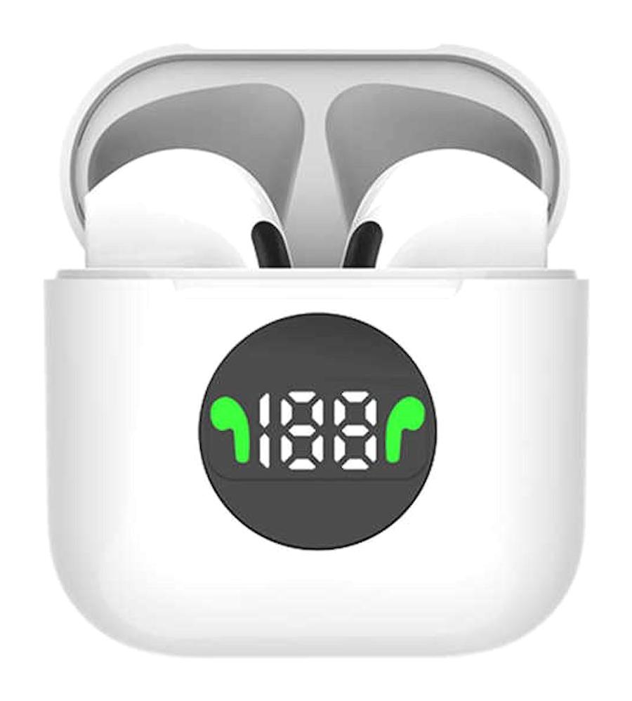 Konfulon BTS12 Kablosuz Kulak İçi Bluetooth Kulaklık Beyaz