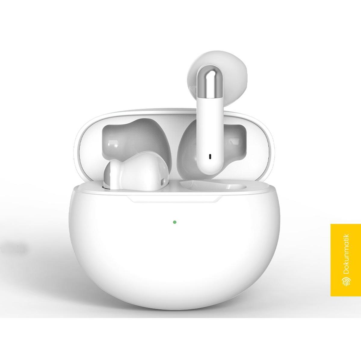 Jopus Tetra 5.3 Kulak İçi Bluetooth Kulaklık Beyaz