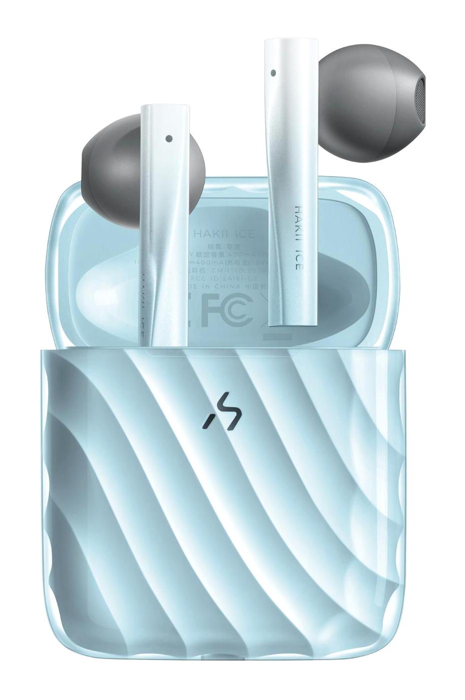 Hakii Ice 5.2 Gürültü Önleyici Kulak İçi Bluetooth Kulaklık Mavi