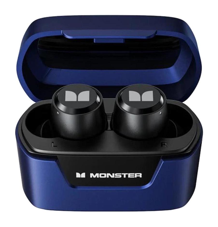 Monster XKT05 5.2 Gürültü Önleyici Kulak İçi Bluetooth Kulaklık Mavi