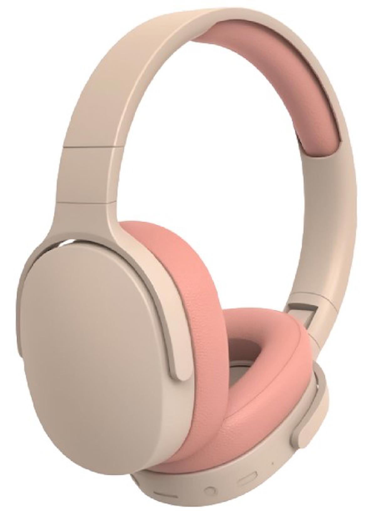 Concord C-932 3.3 Kablosuz Kulak Üstü Bluetooth Kulaklık Pembe
