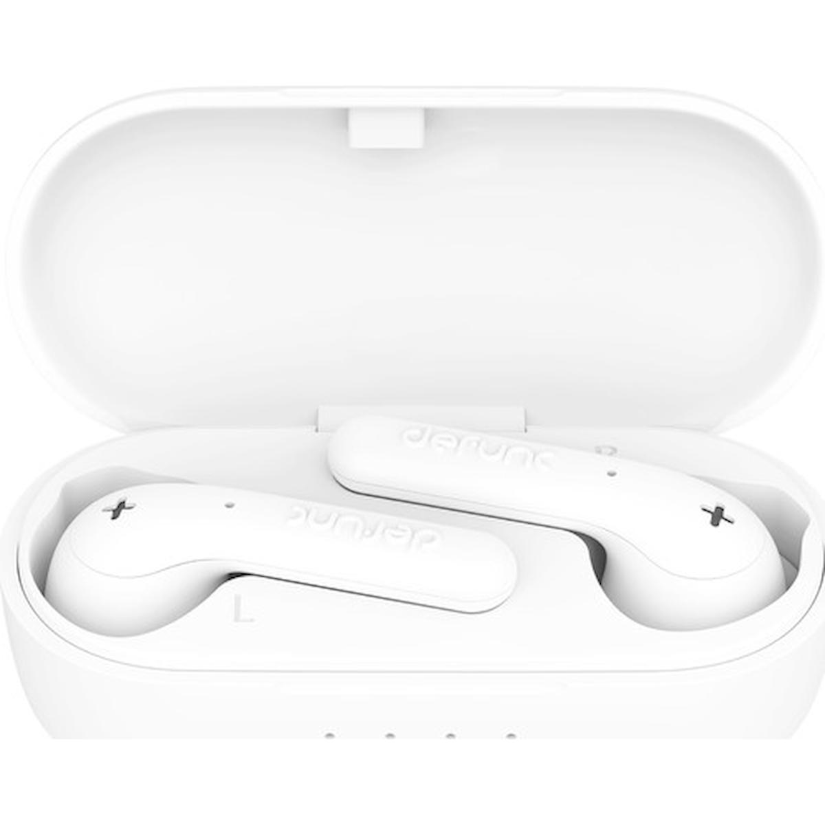 Defunc 5.0 Kablosuz Kulak İçi Bluetooth Kulaklık Beyaz