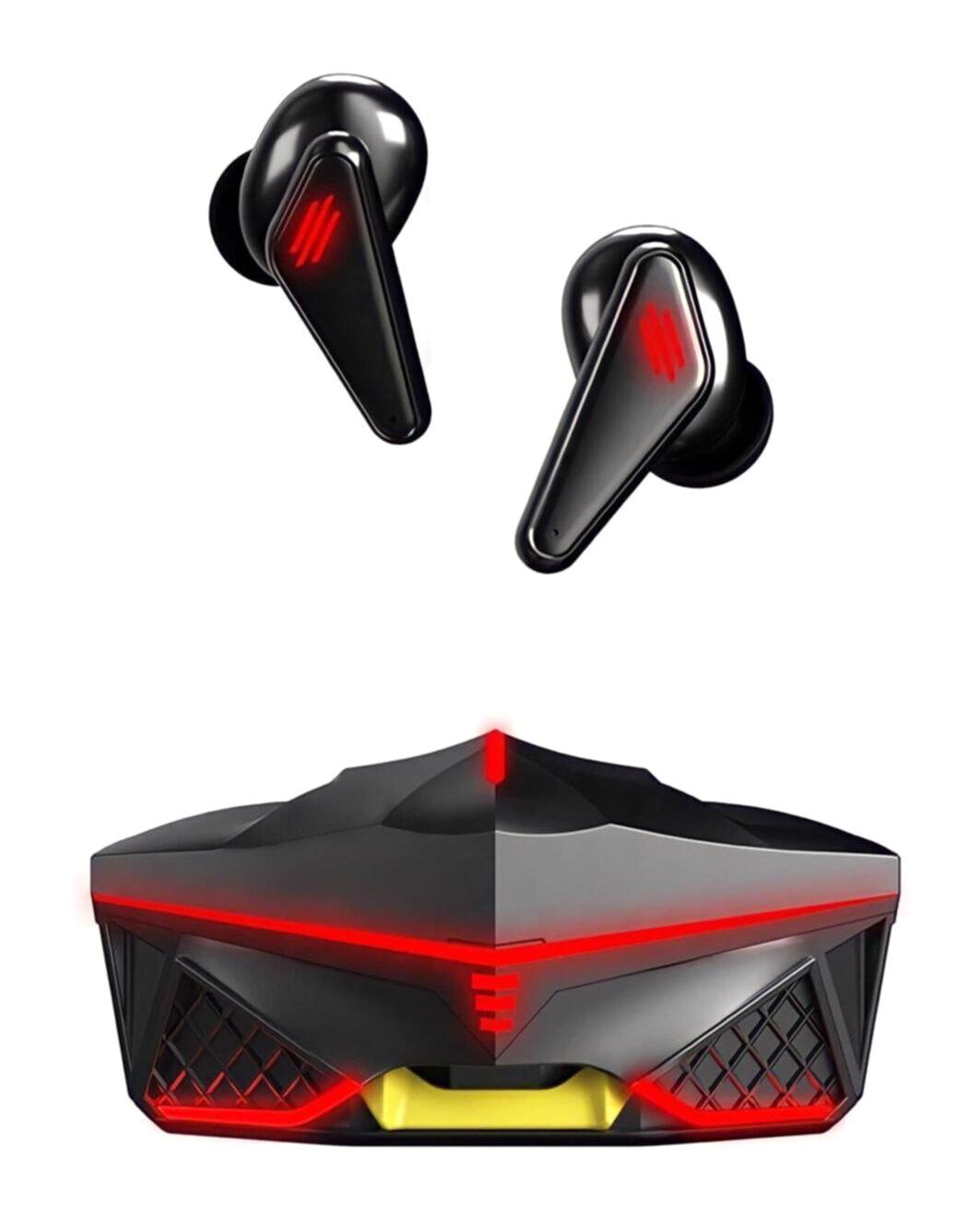 Madepazar K98 5.0 Işıklı Gürültü Önleyici Oyuncu Kulak İçi Bluetooth Kulaklık Siyah