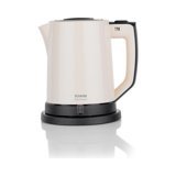 Schafer Plastik 1.8 lt 2400 w Işıklı Klasik Krem Kettle