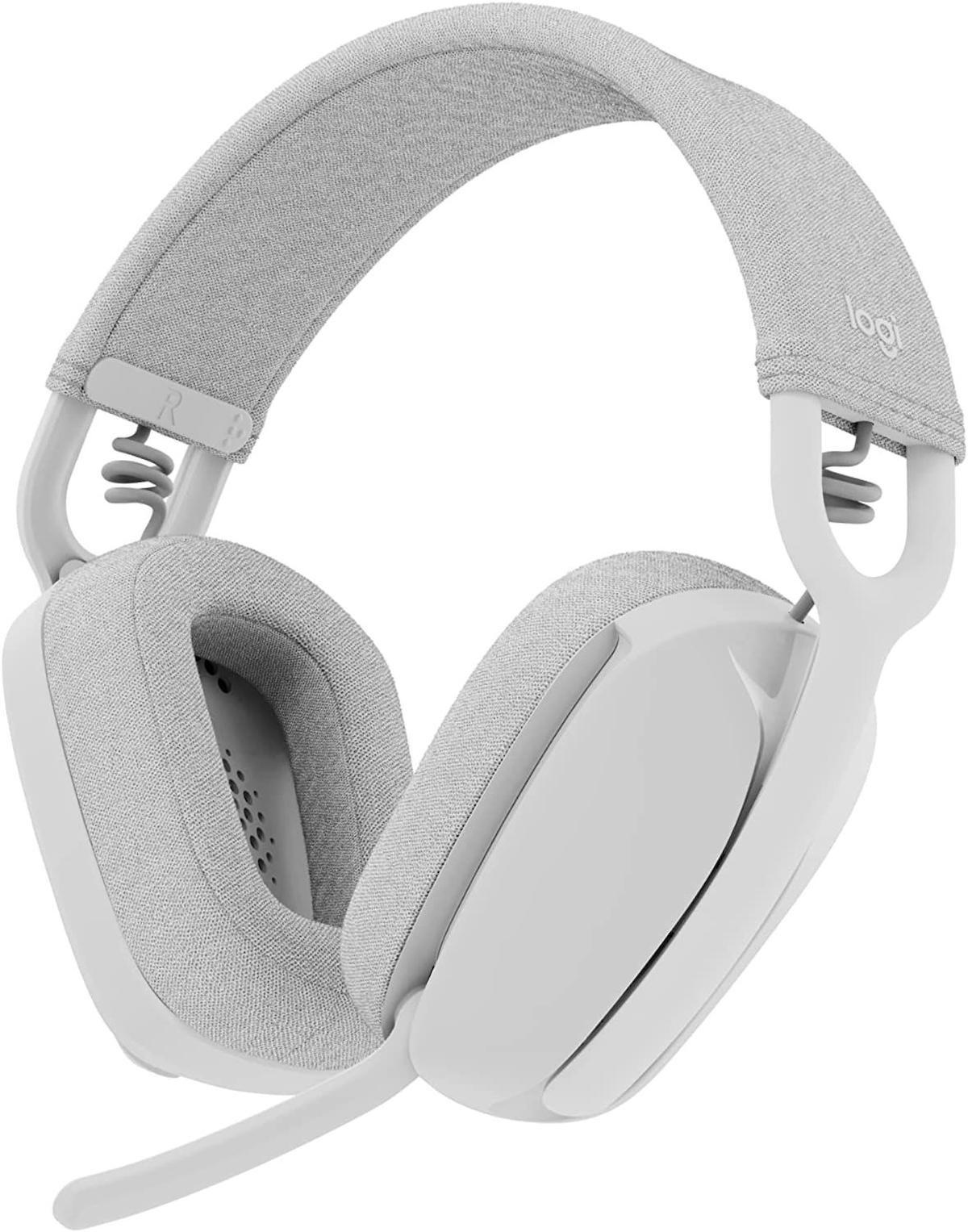 Logitech Zone Vıbe 100 5.2 Gürültü Önleyici Kablosuz Kulak Üstü Bluetooth Kulaklık Beyaz