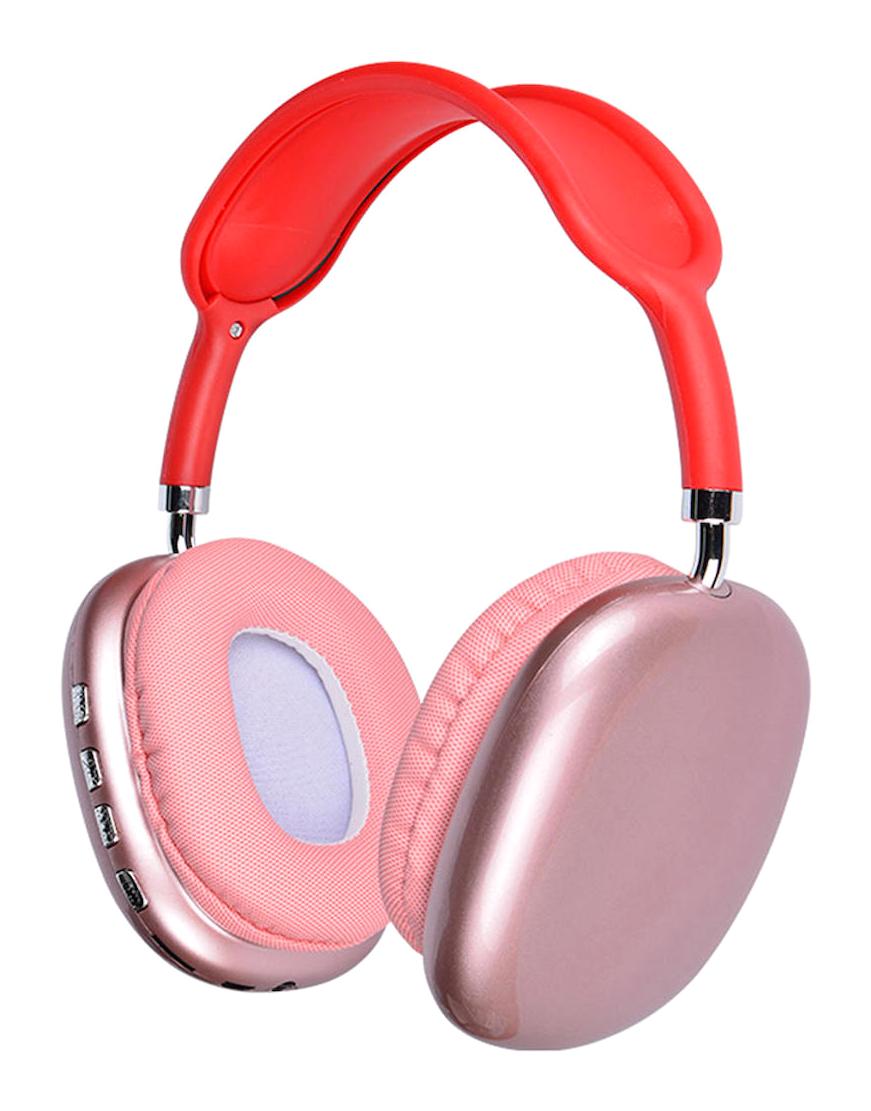 Zore P9 5.0 Gürültü Önleyici Kulak Üstü Bluetooth Kulaklık Kırmızı