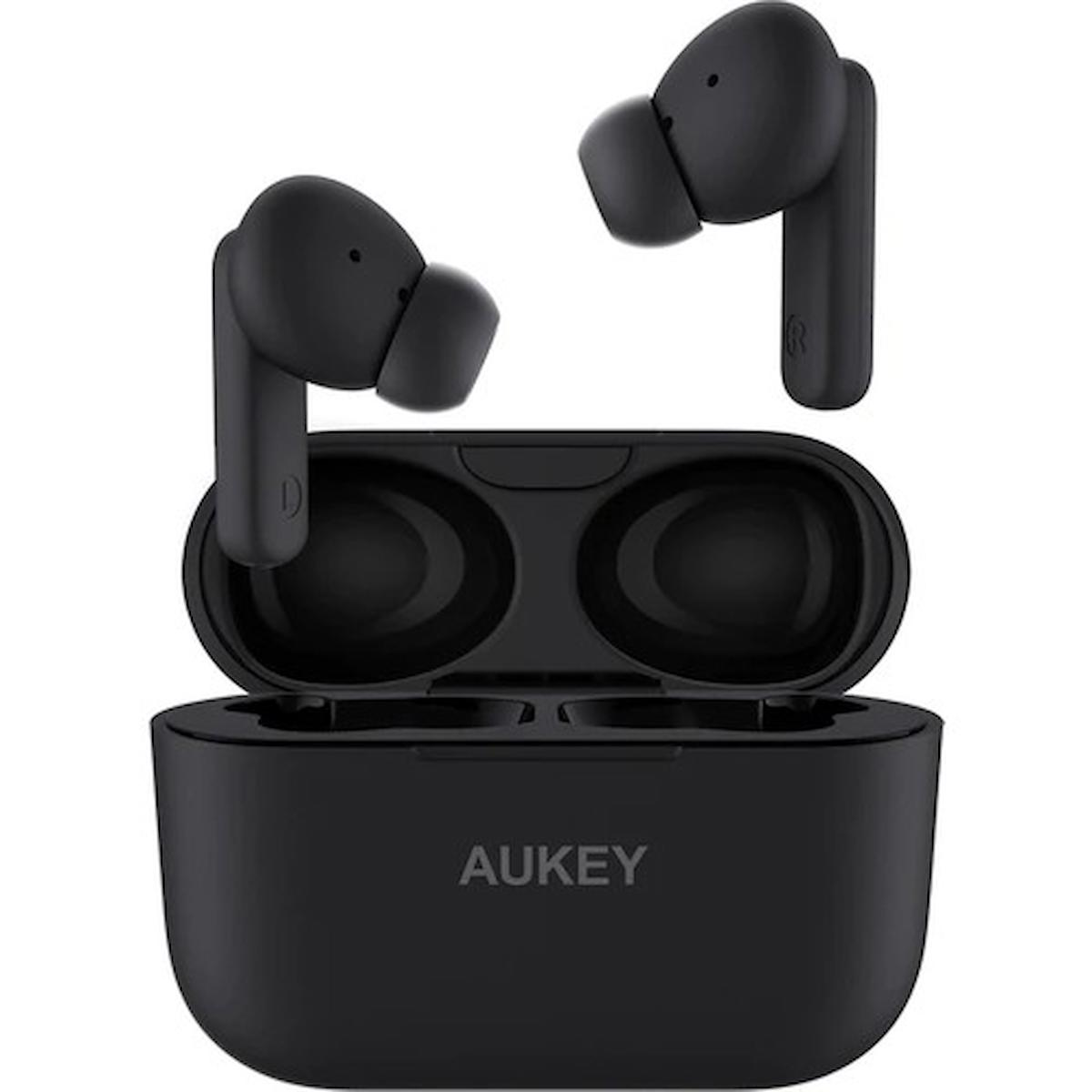 Aukey EP-M1NC 5.2 Gürültü Önleyici Kulak İçi Bluetooth Kulaklık Siyah