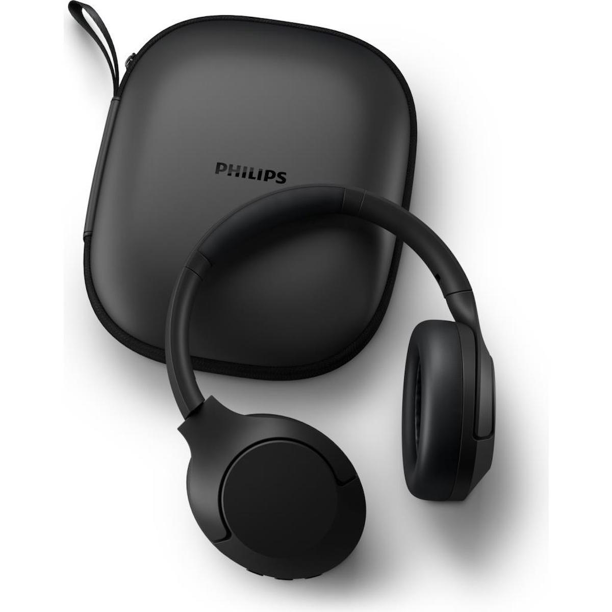 Philips TAH6506BK/00 Bt 5.0 Gürültü Önleyici Kulak Üstü Bluetooth Kulaklık Siyah
