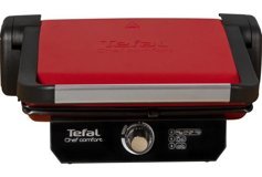 Tefal GC2225 Chef Comfort Granit 1800 W Kırmızı Tost Makinesi