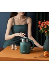 Briz BR1040 Paslanmaz Çelik 1.5 lt 2000 W Retro Yeşil Kettle