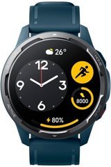 Xiaomi Watch S1 Active GL Su Geçirmez 47.3 mm Silikon Kordon Yuvarlak Unisex Akıllı Saat Mavi