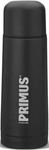 Primus Vacuum Bottle Paslanmaz Çelik 750 ml Outdoor Termos Siyah