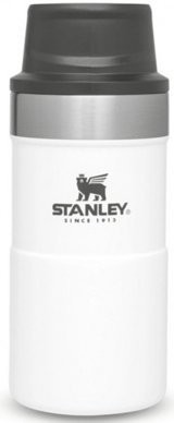 Stanley Klasik Trigger Action Paslanmaz Çelik 250 ml Bardak Termos Beyaz