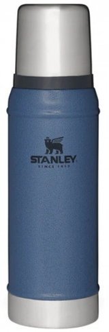 Stanley Klasik Legendary Paslanmaz Çelik 750 ml Outdoor Termos Mavi