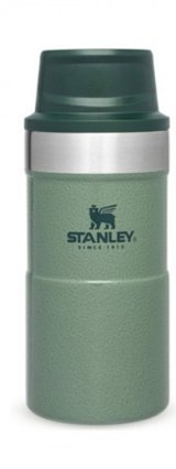 Stanley Klasik Trigger Action Paslanmaz Çelik 250 ml Bardak Termos Yeşil