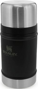 Stanley Klasik Legendary Food Jar Paslanmaz Çelik 700 ml Yemek Termosu Siyah