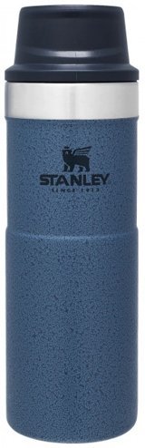Stanley Klasik Trigger-Action Paslanmaz Çelik 470 ml Bardak Termos Mavi