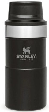 Stanley Klasik Trigger Action Paslanmaz Çelik 250 ml Bardak Termos Siyah