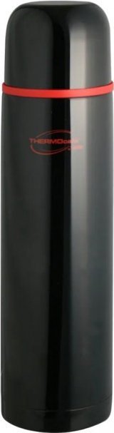 Thermos Thermocafe Paslanmaz Çelik 1 lt Outdoor Termos Siyah