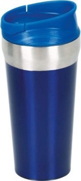 UniqueHome YX-3530 Plastik 500 ml Bardak Termos Mavi