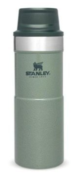 Stanley Klasik Trigger-Action Paslanmaz Çelik 350 ml Bardak Termos Yeşil