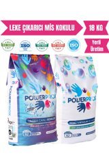 Power Prox 2 In 1 Renkliler ve Beyazlar İçin 124 Yıkama Toz Deterjan 2x9 kg