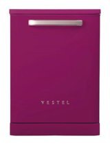 Vestel BM 5001 5 Programlı Pembe Bulaşık Makinesi