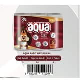 Aqua 3 Katlı 6'lı Rulo Kağıt Havlu