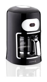 Korkmaz Drippa Plastik Filtreli Karaf 1.25 L Hazne Kapasiteli 10 Fincan 900 W Siyah Filtre Kahve Makinesi
