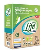 Life By Fakir Renkliler ve Beyazlar İçin 30 Yıkama Toz Deterjan 1.5 kg