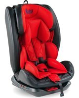 BabyHope Carisma BH-5260 Emniyet Kemeri-Isofix 360 Derece Dönen 9-36 kg Yatabilen Yükseklik Ayarlı Sürüş Yönü Oto Koltuğu Kırmızı