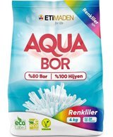 Aqua Bor Renkliler İçin 26 Yıkama Toz Deterjan 4 kg