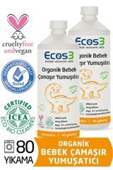 Ecos3 80 Yıkama Yumuşatıcı 2x1 lt