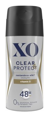 Xo Clear & Protect Sprey Erkek Deodorant 150 ml